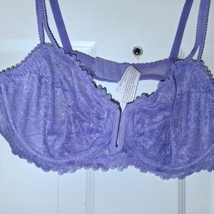 Auden Lavender Lace Underwire Bra